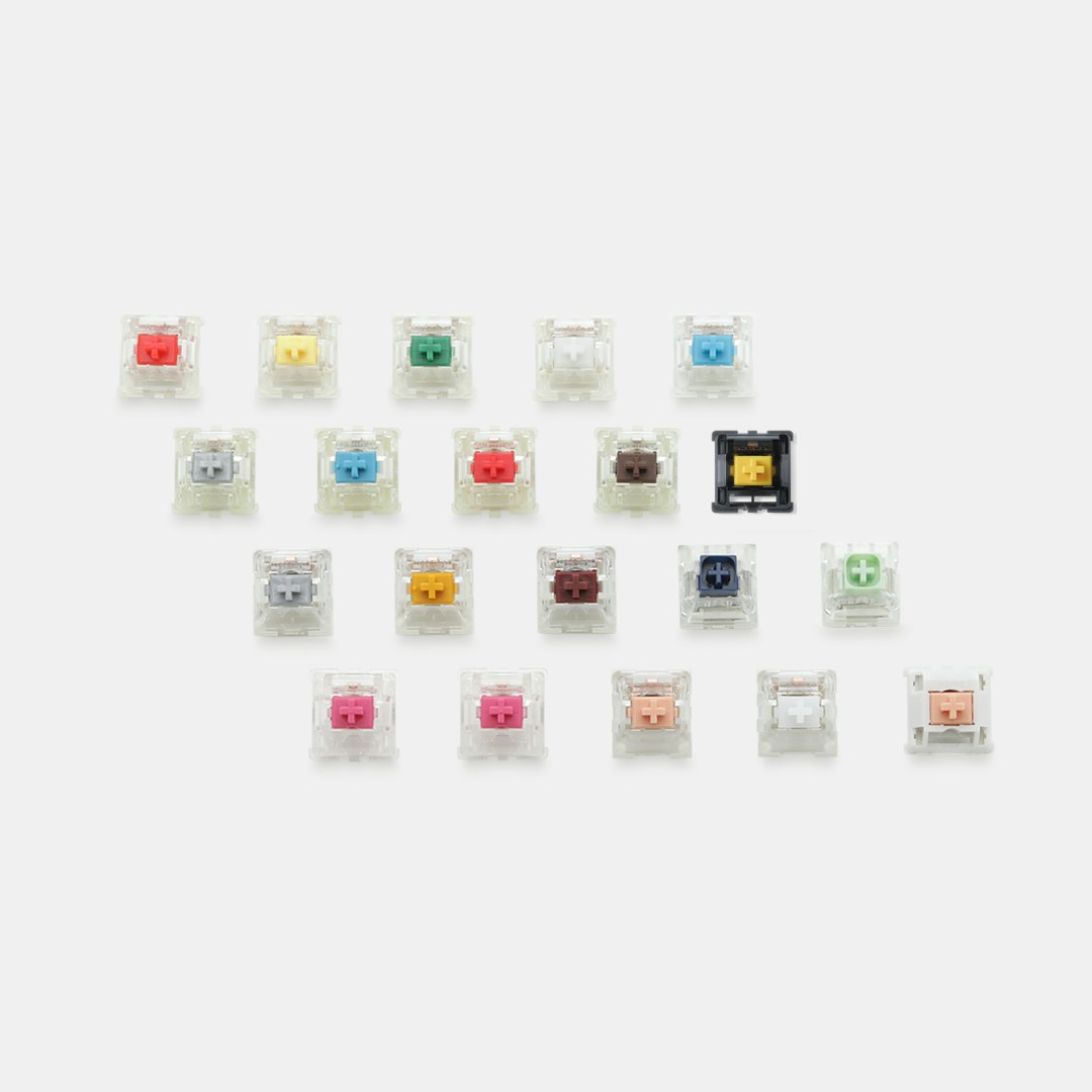 

Assorted Mechanical MX Switches Sampler Pack